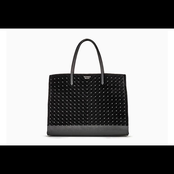 ❌SOLD❌ Victoria’s Secret Studded Tote - Picture 2 of 4